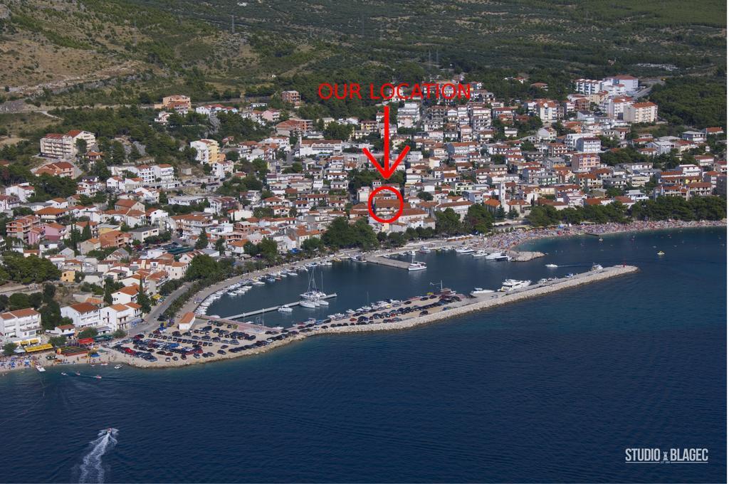 Apartments Marta Baška Voda Eksteriør bilde